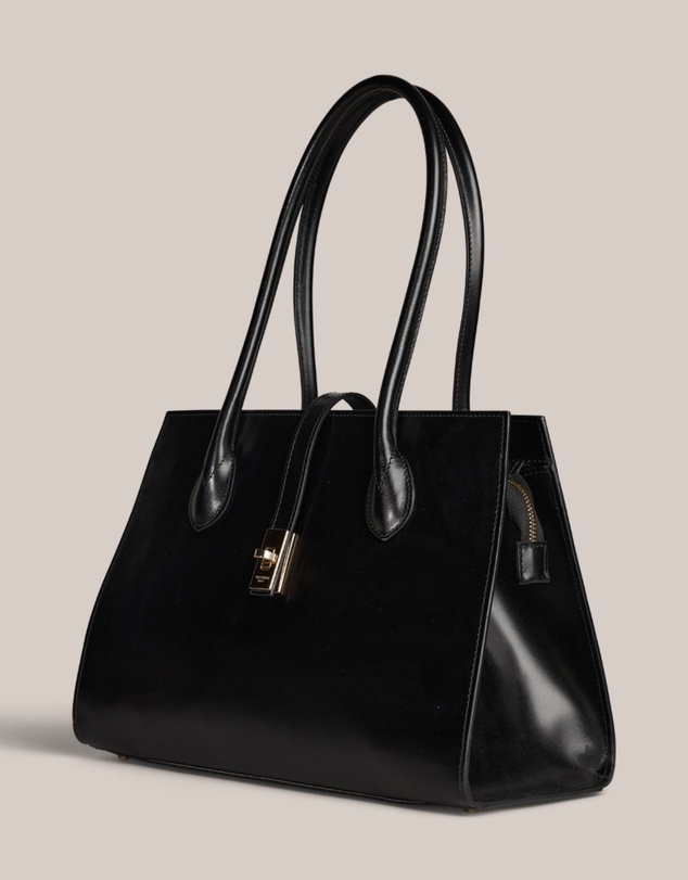 VESTIRSI - Ava Structured Leather Tote