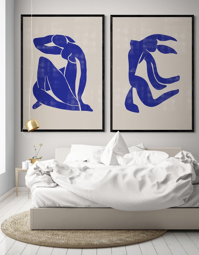 Inka Arthouse - The Cut Outs Set of 2 by Henri Matisse Art Prints