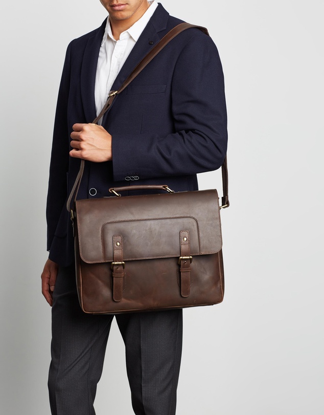 Staple Superior - Alfie Leather Satchel