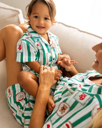 Cotton On Kids - Baby Woven Family Christmas Pj Set