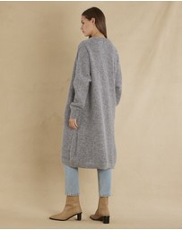 Amelius - Thea Long Alpaca Cardigan