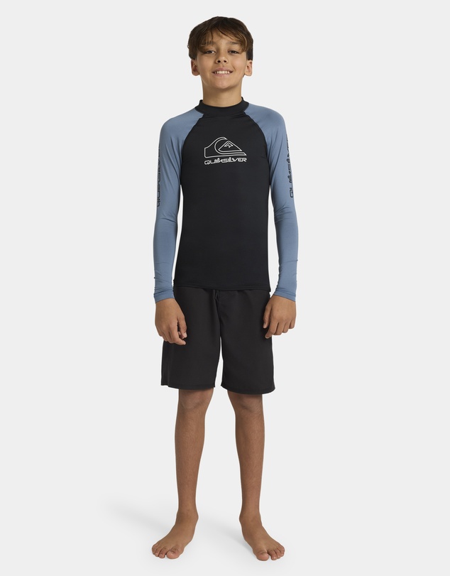 Quiksilver - Boys 8 to 16 Ontourlsyt Rash Vest