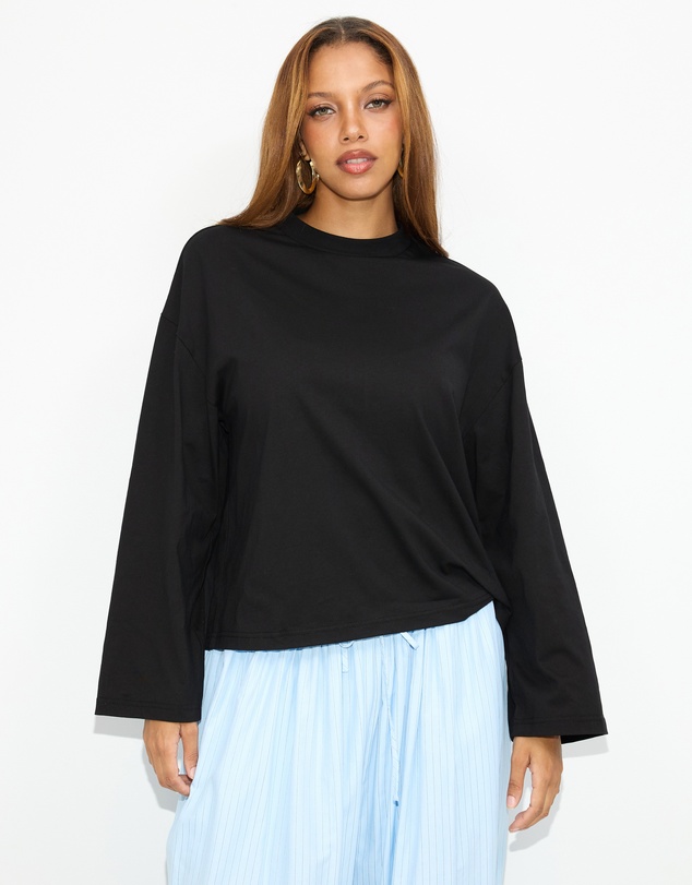 Dazie - Nostalgia Oversized Long Sleeve Tee