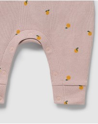 Wilson & Frenchy - Organic Waffle Overalls - Babies