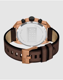 Diesel - Spiked Brown Chronograph Watch