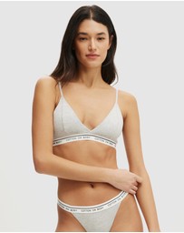 Cotton On Body - Branded Cotton Cross Over Bralette