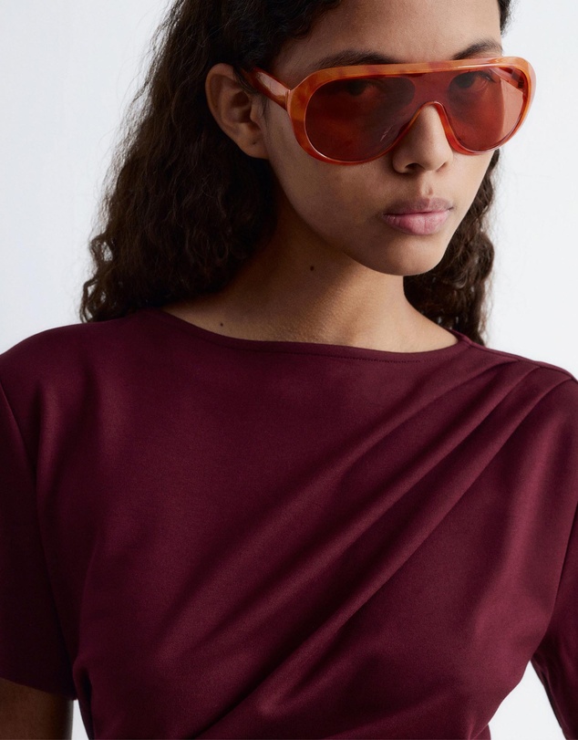 & Other Stories - Draped Asymmetric T-Shirt