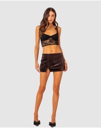 EDIKTED - Aspen Sheer Lace Bra Top