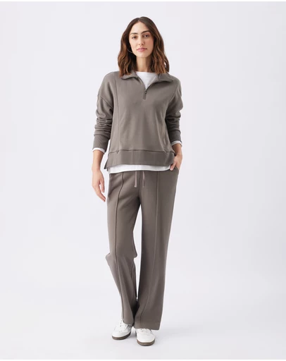 Ripe Maternity - Terry Wide Leg Jogger