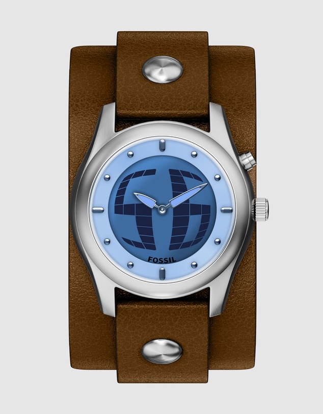 Fossil - Archival Big Tic Brown Analogue-Digital Watch