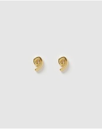 Izoa - Number 9 Stud Earrings