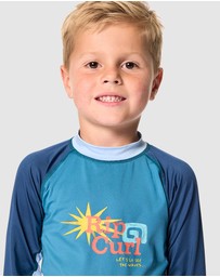Rip Curl - Wave Dayz UPF LS Rashguard - Kids