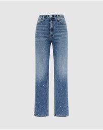 rag & bone - Harlow Ankle Straight Jeans