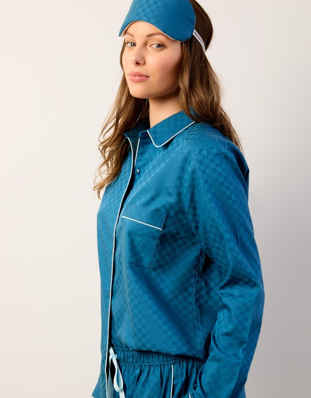 Wanderluxe Sleepwear - The Azure Pyjama Set