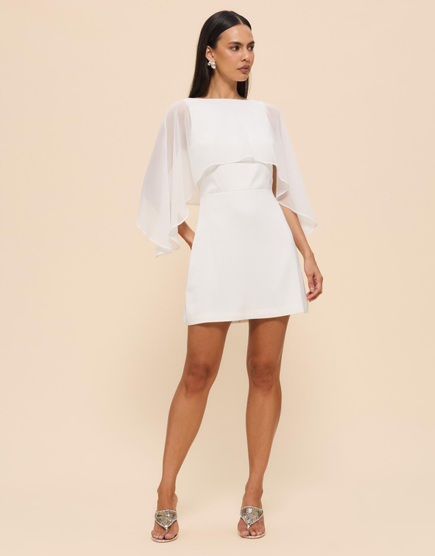 CHANCERY - Nicole Cape Mini Dress