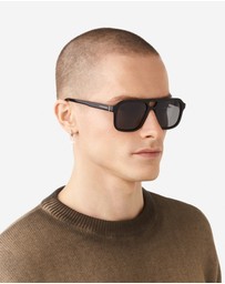 Hawkers Co - HAWKERS Sunglasses for Men and Women - UV400 CROUPIER Model - Aviator Sunglasses