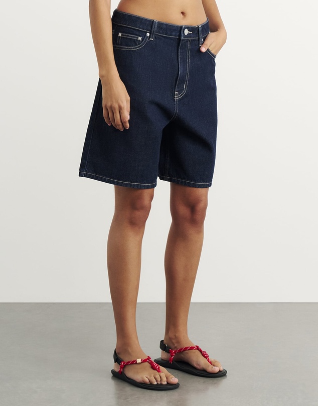 Jag - Cora Mid Rise Denim Jort