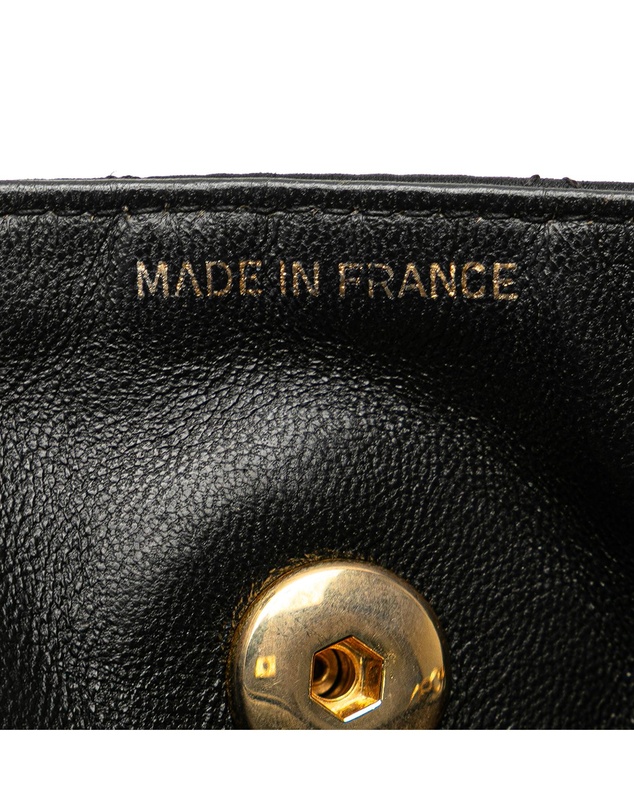Chanel - Pre-Loved CC Quilted Satin Bijoux Chain Single Flap