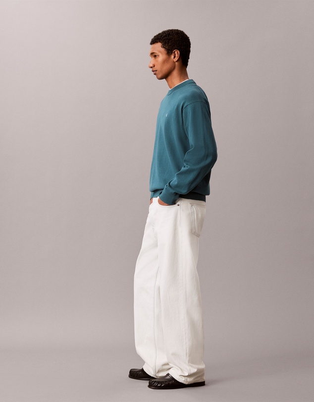 Calvin Klein Jeans - Relaxed Cotton Monogram Jumper