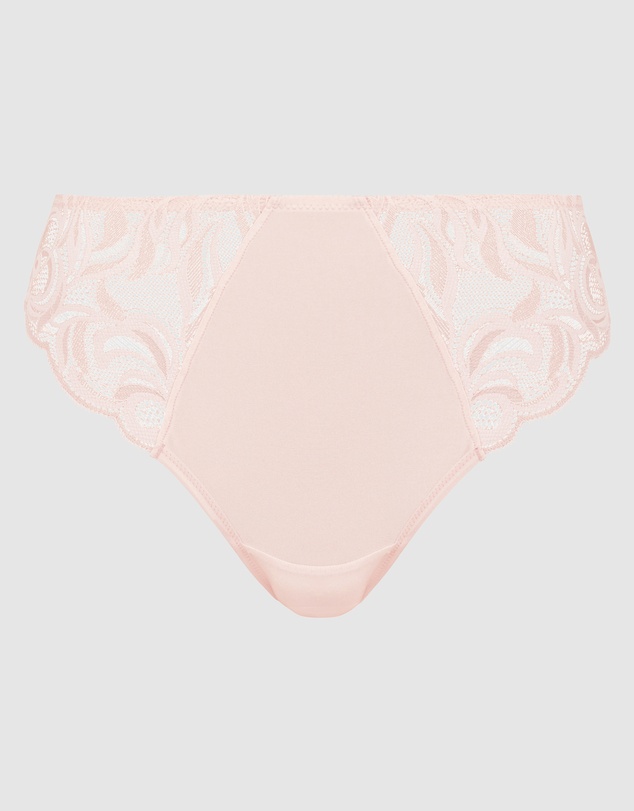Sans Complexe - Carla Satin Microfibre & Lace Bikini Brief