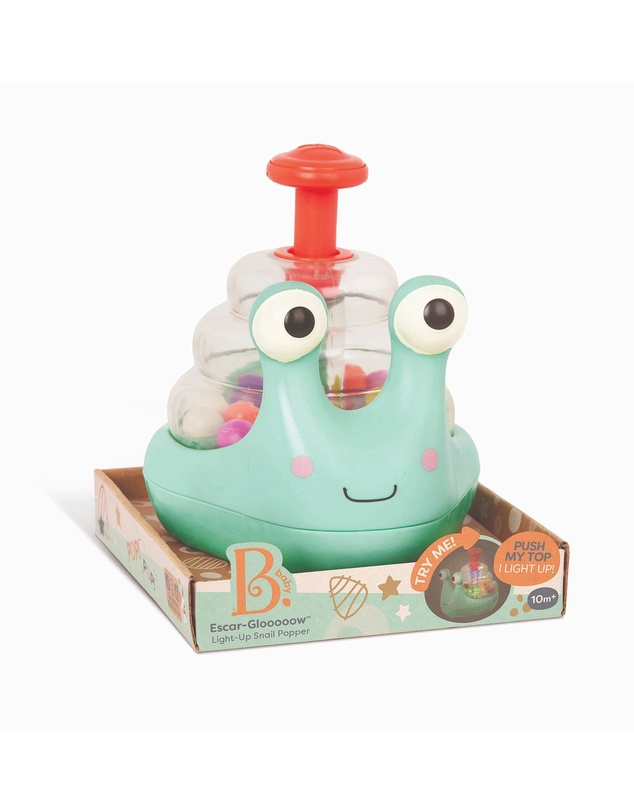 B. Toys - B. Rolling Light Up Snail Popper