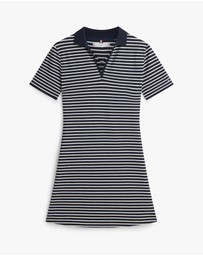 Tommy Hilfiger - Pique Mini Lyocell Polo Dress