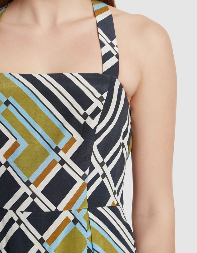 Oxford - Alexis Printed Dress