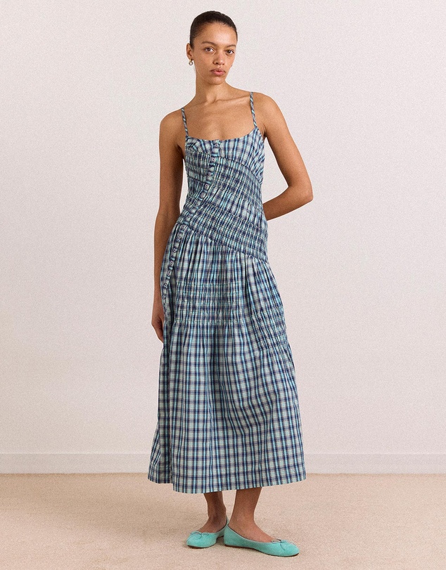 Damson Madder - Lyra Midi Dress