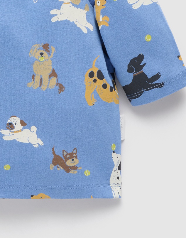 Purebaby - Doggy Thick Long Sleeve tee-Kids-Babies