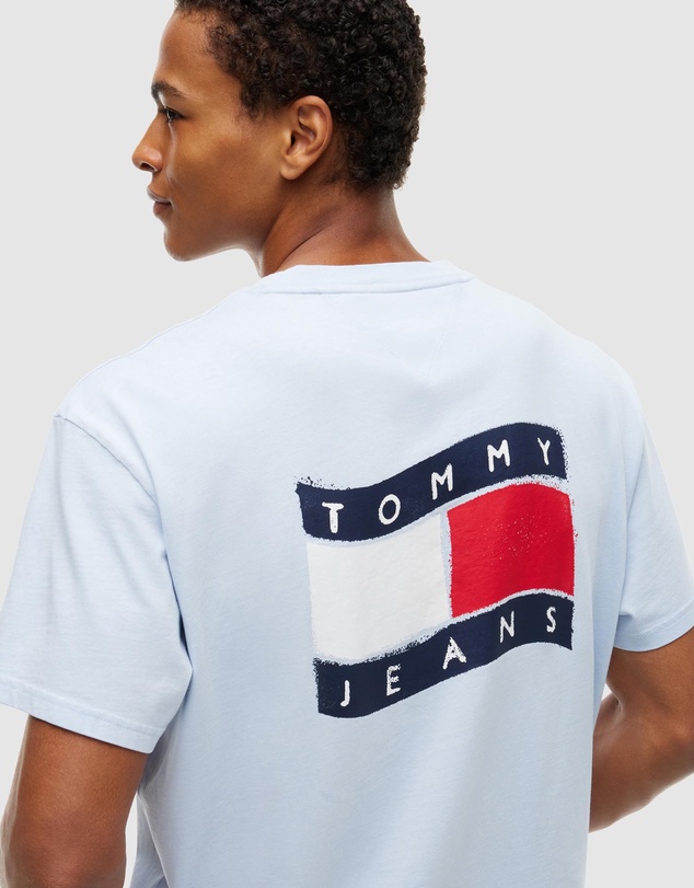 Tommy Jeans - Relaxed Wavy Flag Tee