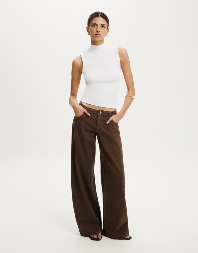 Cotton On - Mock Neck Tank