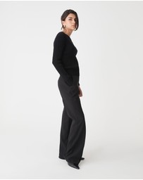 Forcast - Juanita Cotton Cable Knit