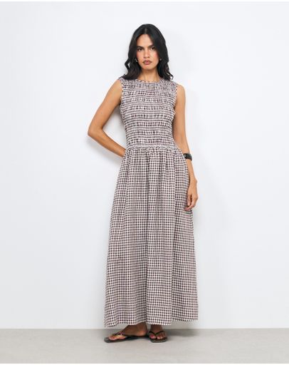 Chocolate Gingham