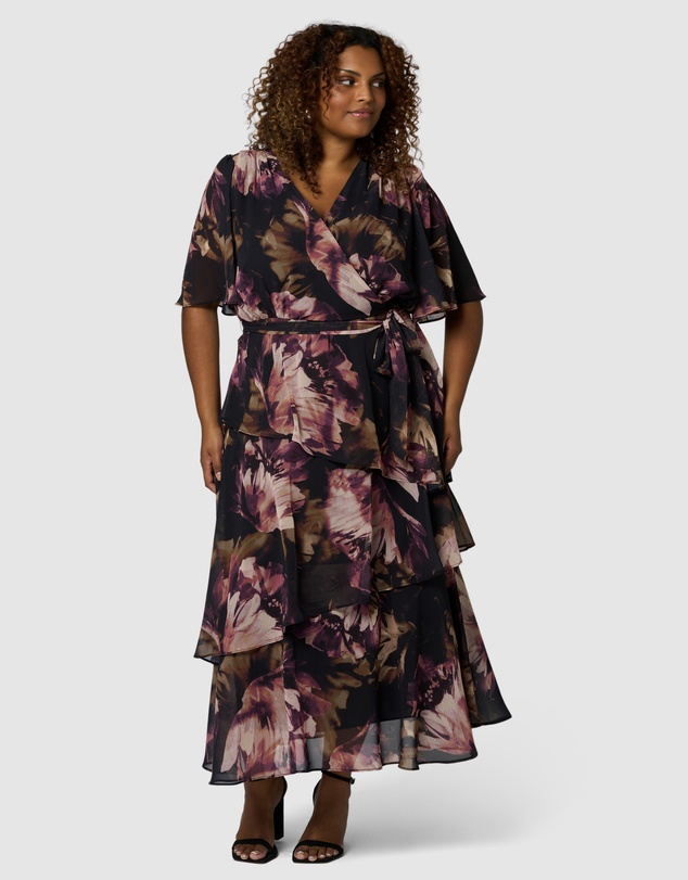 Pink Dusk by Curve Project - Hypnotic Maxi Dress