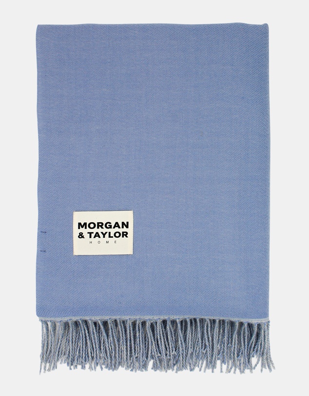 Morgan & Taylor - Nami Throw Blanket in Blue Waves