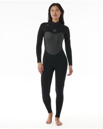 Rip Curl - Womens Flashbomb 3/2 Chest Zip Wetsuit