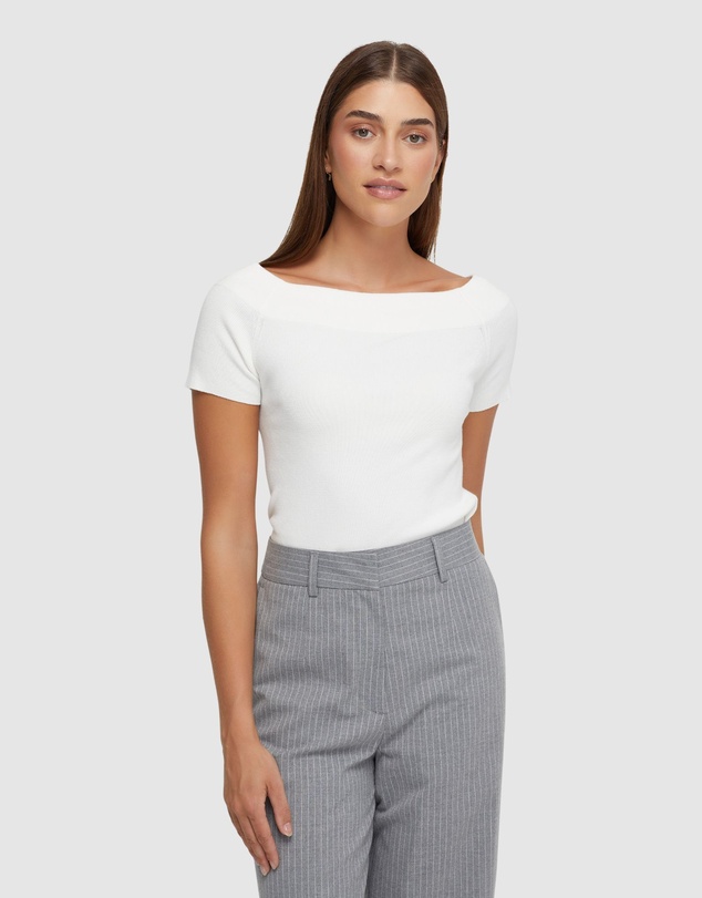 Oxford - Ciara Off Shoulder Knit