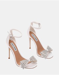 Steve Madden - Newlywed Ivory Satin Heels