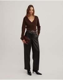 Witchery - Wrap Front Knit