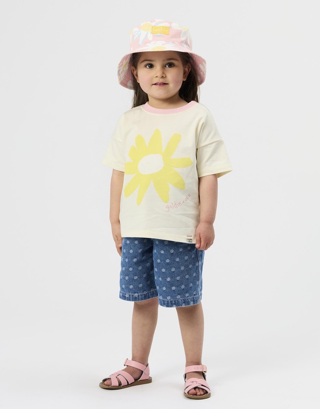 Goldie + Ace - Lightweight Cotton Twill Bucket Hat - ICONIC EXCLUSIVE - Babies-Teens