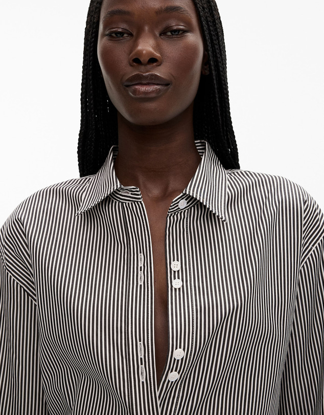 Witchery - Cotton Stripe Relaxed Shirt