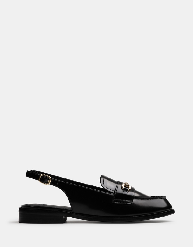 Wittner - Alexia Leather Slingback Loafers