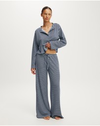 Cotton On Body - Super Soft Waffle Wide Leg Pant