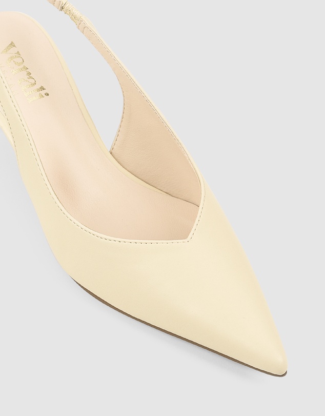 Verali - Lush Slingback Kitten Heels