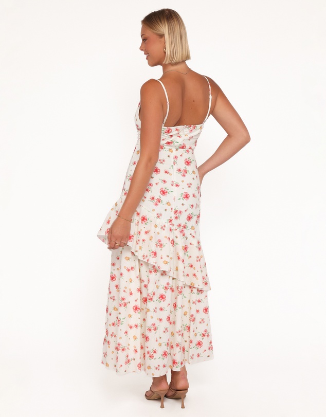 Petal & Pup - Jessamine Maxi Dress - Ivory Floral