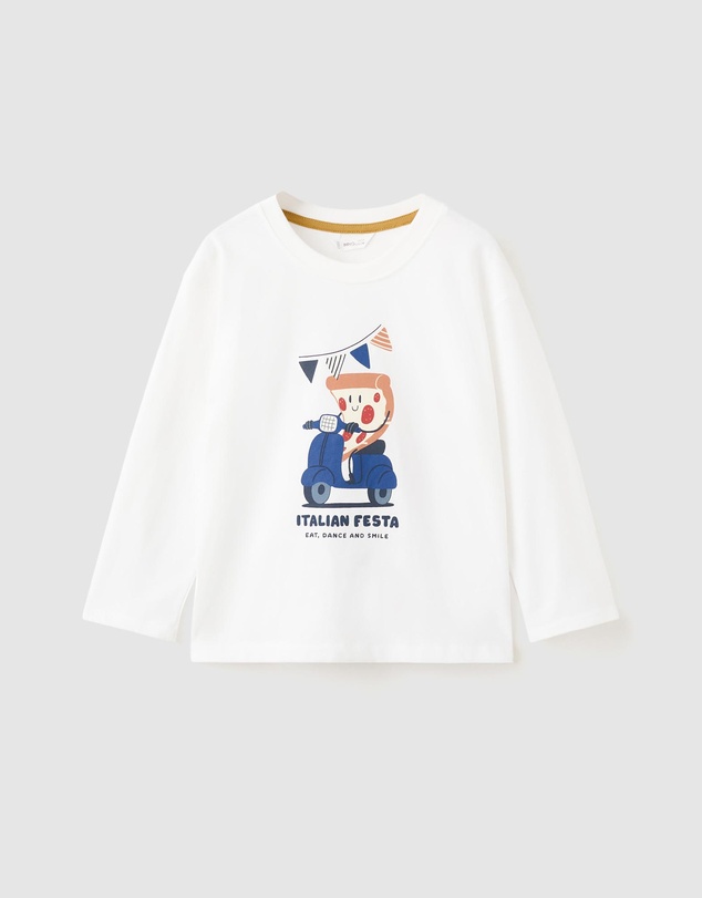M.N.G - Pizza T-Shirt - Babies-Kids