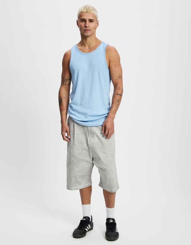 Surrounded By Ghosts - The Amphibole Rib Knit Singlet