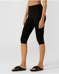 Lorna Jane - Amy Phone Pocket 3/4 Tech Leggings