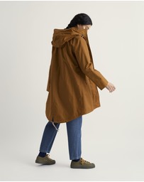 Seasalt - Seasalt Cornwall Brown Seafaring Waterproof Coat