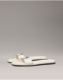 Calvin Klein - Leather Slides